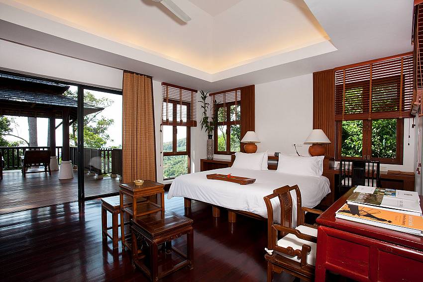 Bedroom with desk Of Pimalai Pool Villa Incredible (Second)