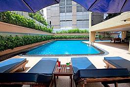 2Br Apartment with Communal Pool and Facilities Sala Daeng Silom Bangkok