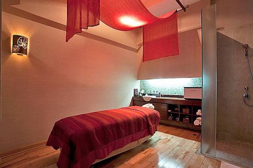 Massage Room design Of Sathorn Suite Room 5151