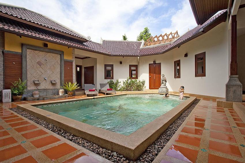 Swimming pool Of Asian Villa Gorgeous