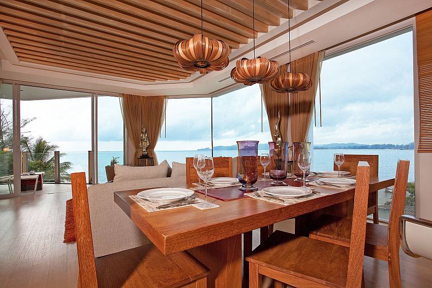 Dinning table Of Bang Tao Beach-Front Penthouse