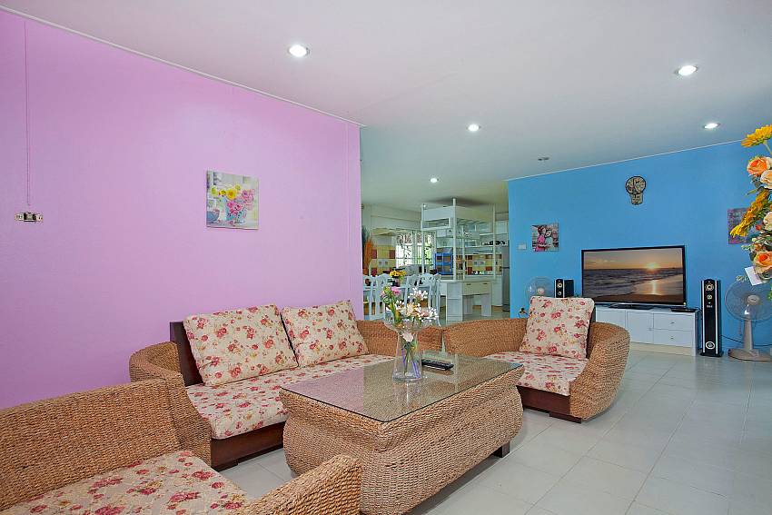 Living room Of Jomtien Paradise Villa