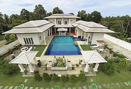 Huay Yai Manor | 7 Betten Villa mit Schwimmbecken im Süden von Pattaya
