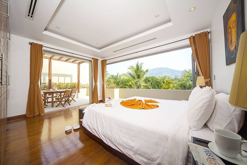 Bedroom open air Of Diamond Villa No.209 (Second)
