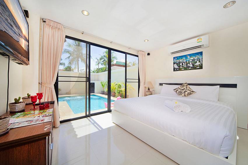 Bedroom near the pool Of Talay Breeze Villa (First)