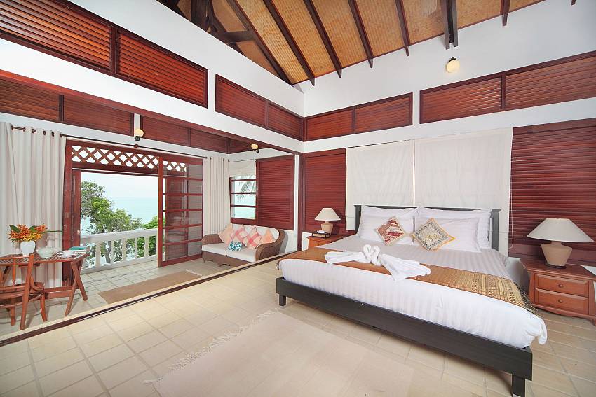 Bedroom with sofa see views Of Villa Anantinee (First)