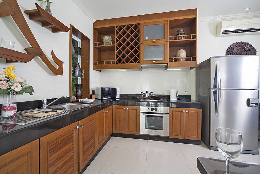 Kitchen room with refrigerator Of Karon Hill Villa 4