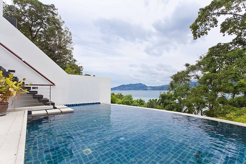 Relax at your private pool with sea view in Seductive Sunset Villa Patong A6 Phuket