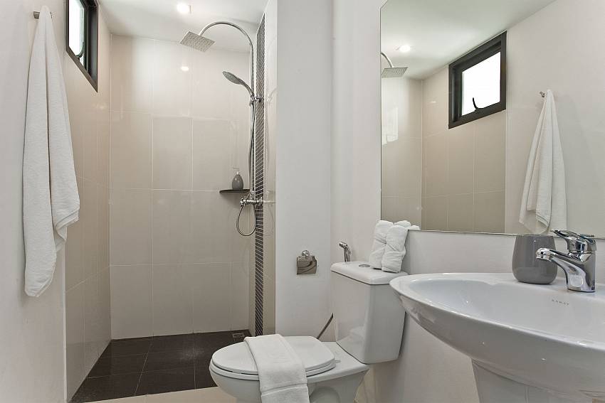 Toilet with basin wash and shower Of Classical Villa 2