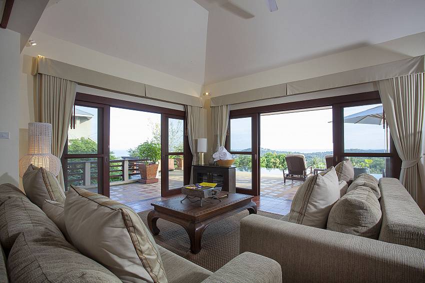Living room Of Cape Summitra Villa