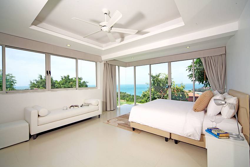 Bedroom with sofa see views Of Summitra Villa No.3 (Second)