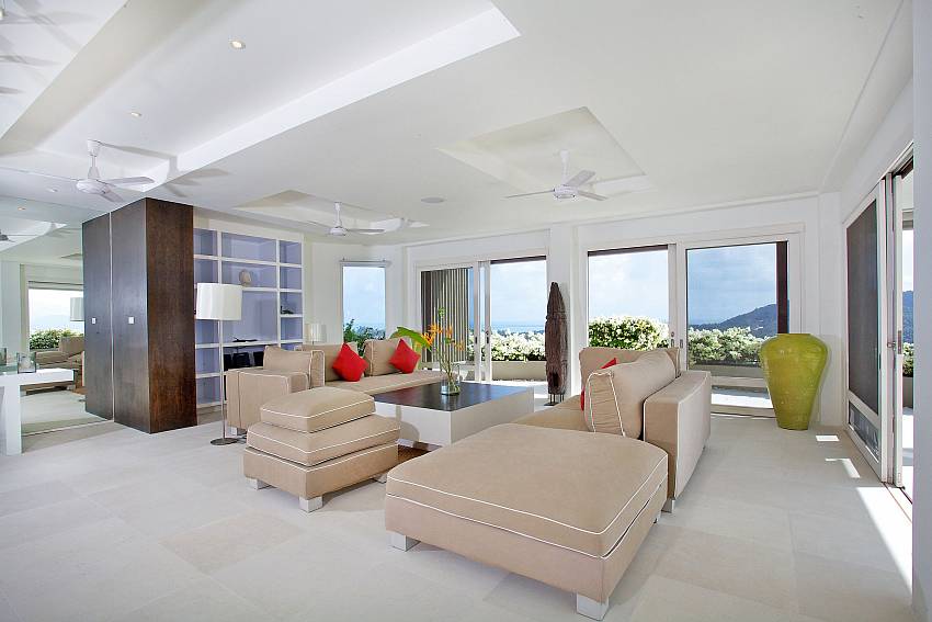 Living room see views Of Summitra Panorama Villa