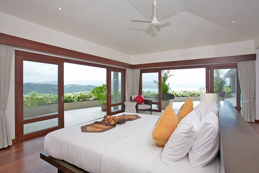 Bedroom see views Of Summitra Panorama Villa (First)