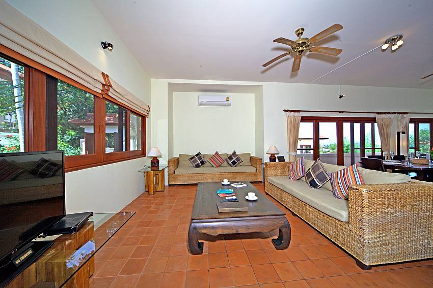 Living room Of Summitra Pavilion Villa No. 9