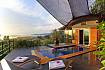 Swimming pool at daytime Of Krabi Sunset Hill Villa
