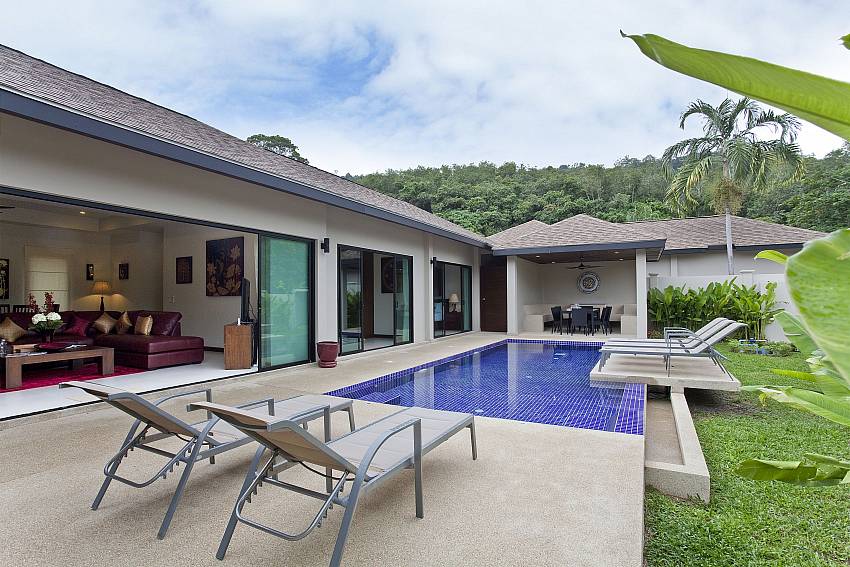 Spendid 2 bedroom holiday home at Tub Tim Villa in Nai Harn Phuket