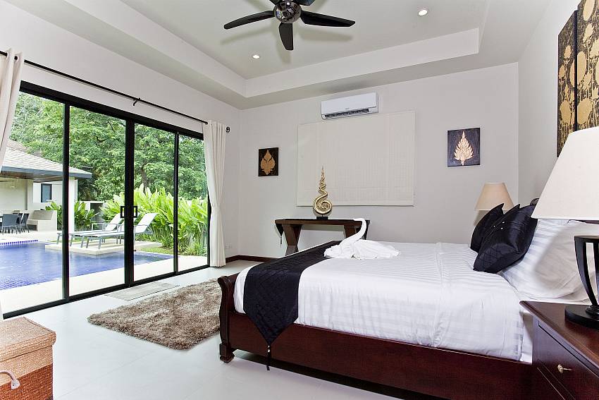 Bedroom see view Of Sri Nin Pool Villa (Second)