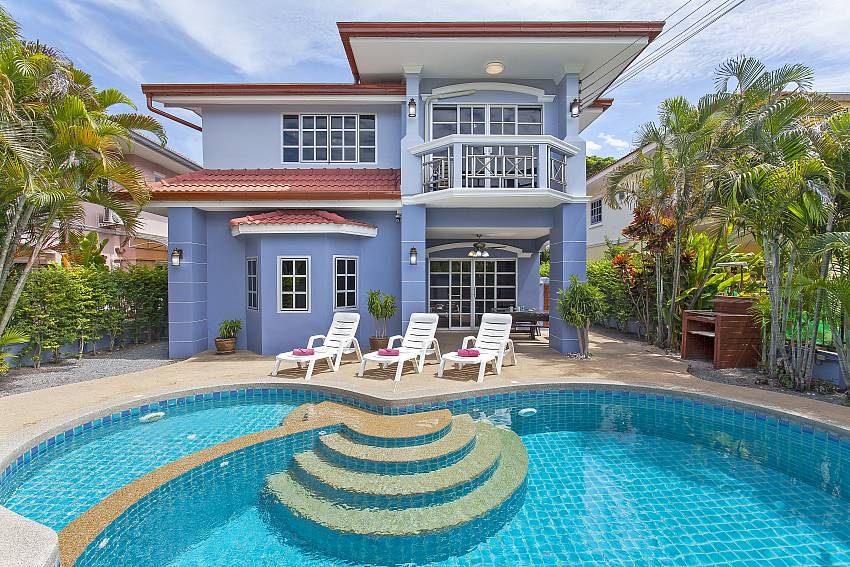 Baan Duan - VIlla 5 chambres avec piscine près de Jomtien Beach