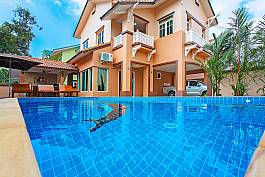 Lovely 3Br Thai-Style Villa WIth Private Pool Near Jomtien Beach, South Pattaya