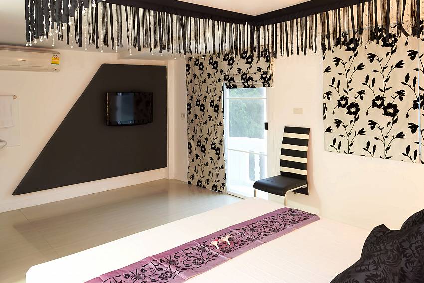 Stylish bedrooms in Pattaya Pratumnak Point Villa
