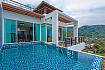 Swimming pool in front of the house of Kata Horizon Villa A1