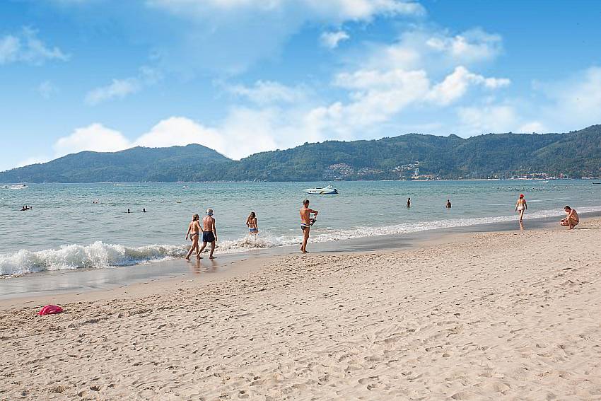Patong beach is very close to Baan Sanun 1 in West Phuket