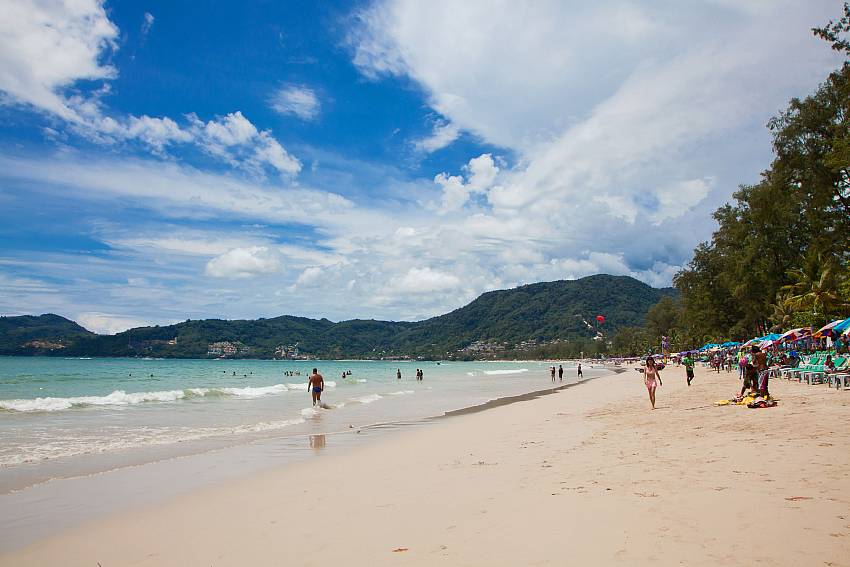 Patong beach is very close to Baan Sanun 4 in West Phuket