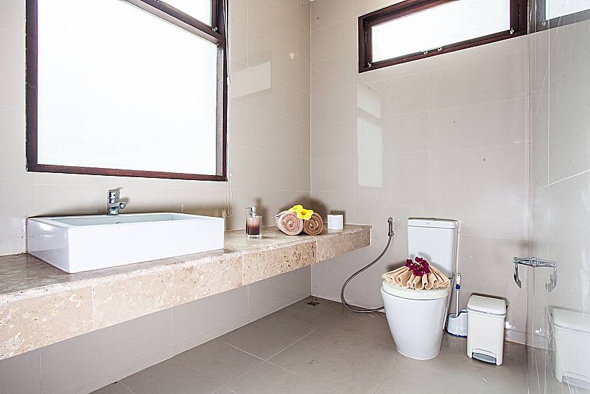 Toilet with basin wash of Baan Phu Kaew C3